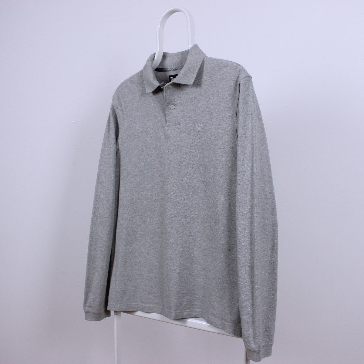 Barbour Vintage Barbour Long Sleeve Polo Size US M / EU 48-50 / 2 - 2 Thumbnail