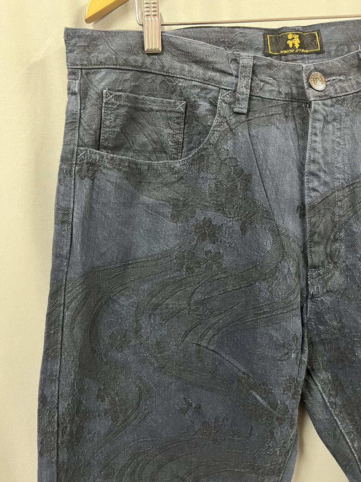 Japanese Brand Kyoto japanese brand rare design floral Size US 36 / EU 52 - 6 Thumbnail
