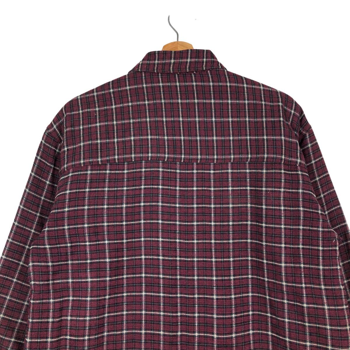 Japanese Brand 🔥Vintage Flannel Shirt Jacket Tartan Design First Down Usa Size US M / EU 48-50 / 2 - 9 Thumbnail