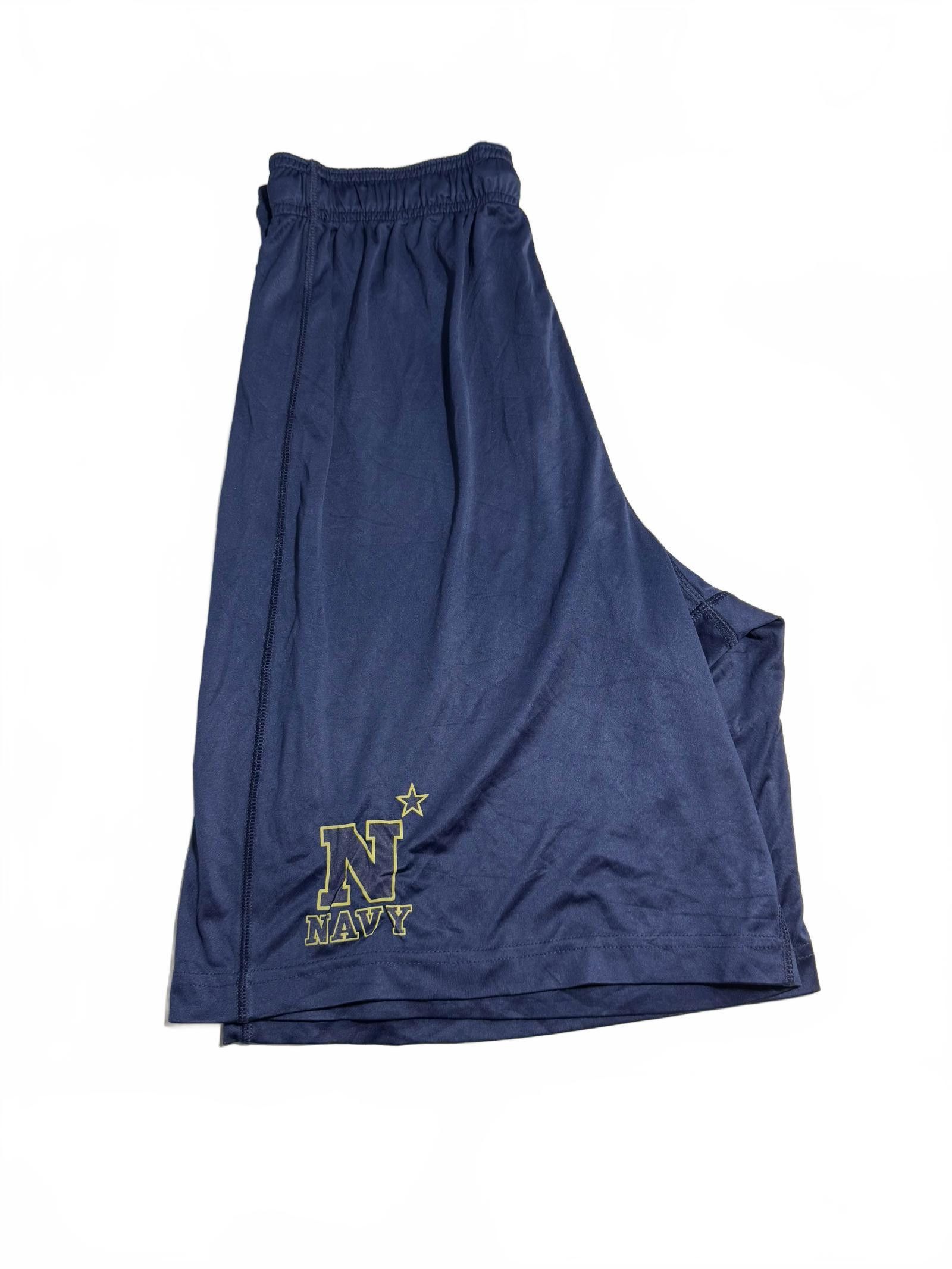 Nike Nike Dri-FIT Navy Shorts with Embroidered Logo Size US 32 / EU 48 - 2 Thumbnail