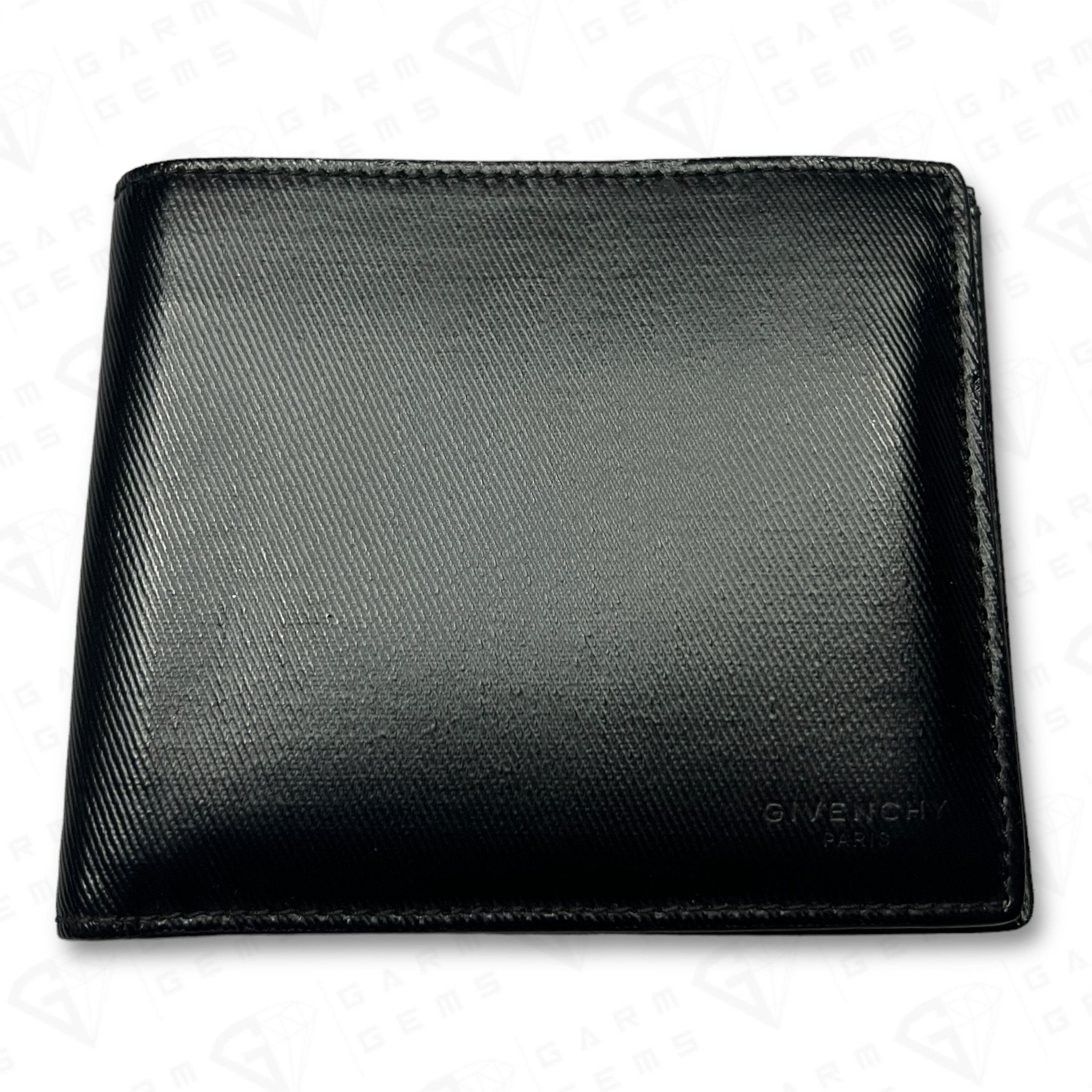 Givenchy Givenchy Eros Debossed Leather Bifold Wallet Size ONE SIZE - 1 Thumbnail
