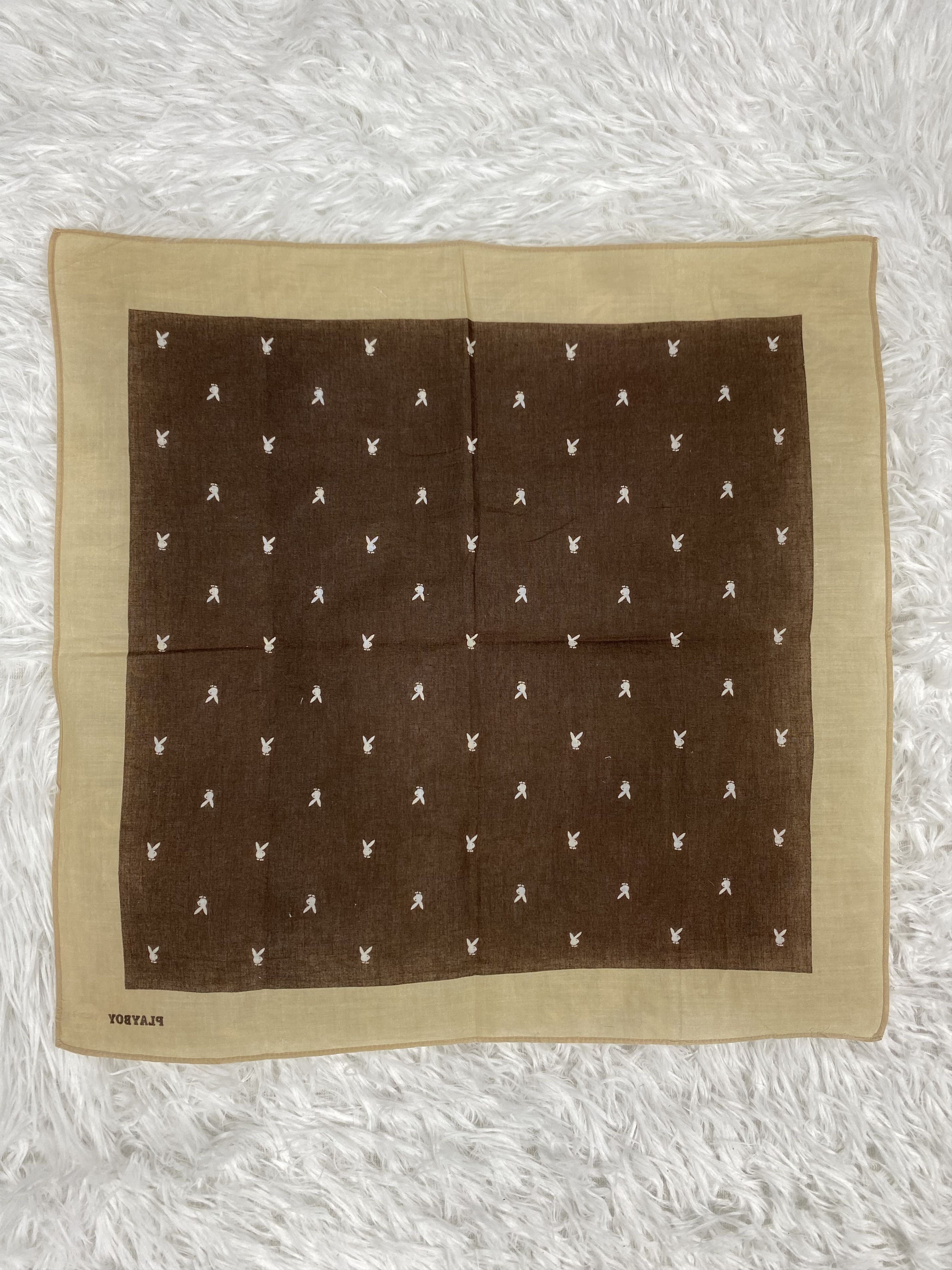 Playboy Vintage Playboy Handkerchief Neckerchief PH0503 Size ONE SIZE - 4 Thumbnail