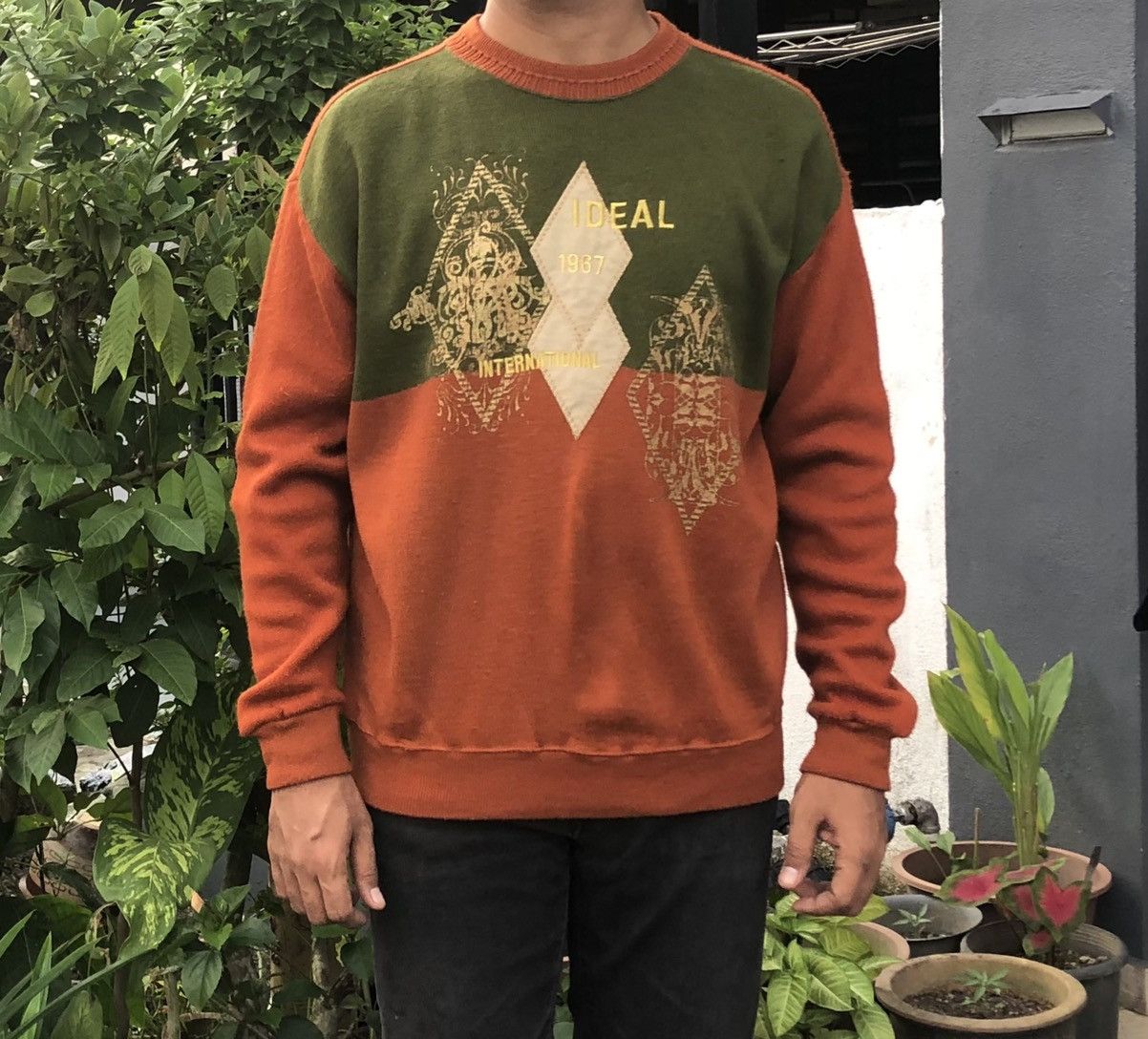Japanese Brand Japanese Brand Men’s UOMO KOSUGI Wool Sweatshirts Size US M / EU 48-50 / 2 - 1 Thumbnail