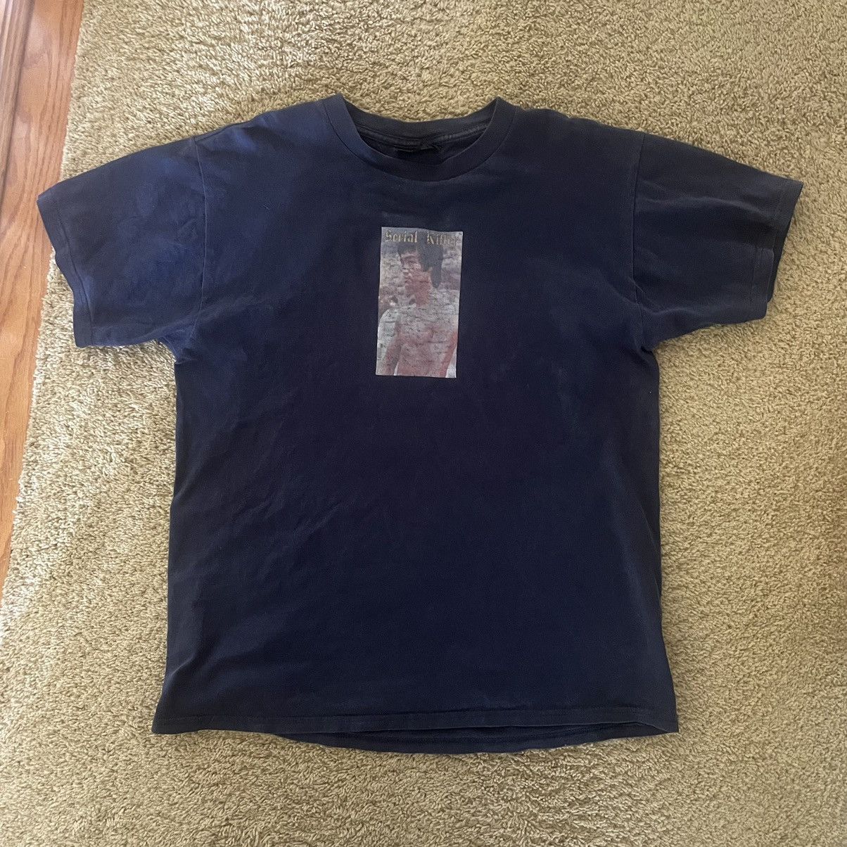 Vintage vintage 90s skateboarding, bruce lee, serial killer shirt Size US M / EU 48-50 / 2 - 1 Thumbnail