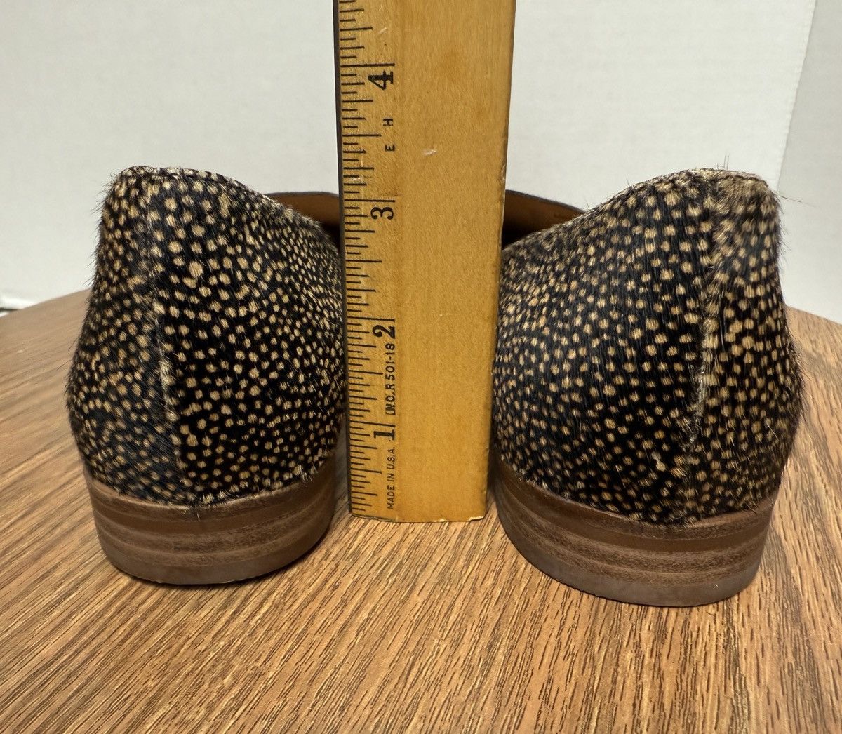 Madewell Madewell The Marisa d’Orsay Spotted Calf Hair Toffee Flat Size US 9.5 / IT 39.5 - 5 Thumbnail