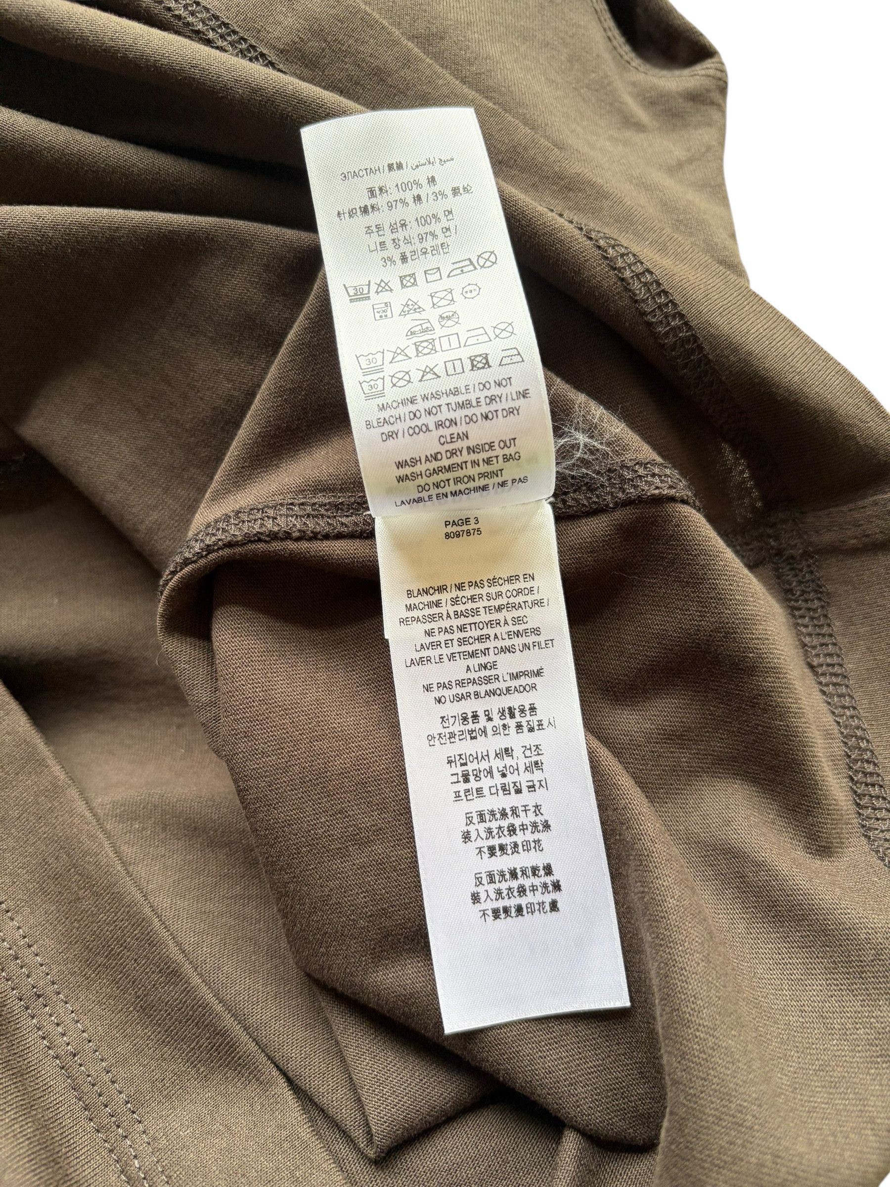 Burberry Burberry Brown Embroidered Logo T-Shirt NEW Size US L / EU 52-54 / 3 - 6 Thumbnail
