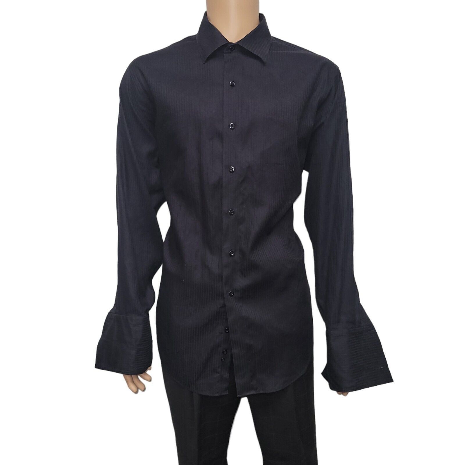 Kenneth Cole Kenneth Cole 100% Cotton French Cuff Shirt. Size 17/34-35. Size US S / EU 44-46 / 1 - 4 Thumbnail