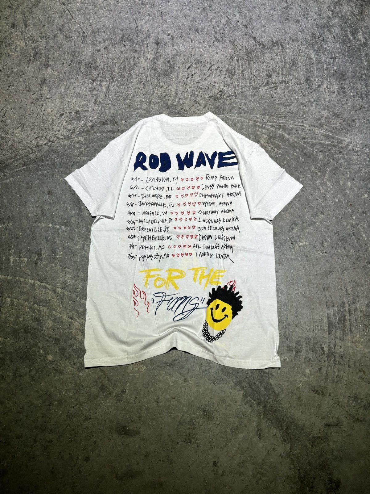 Rap Tees Rod Wave Official Tour Merch Tee Size US M / EU 48-50 / 2 - 3 Thumbnail
