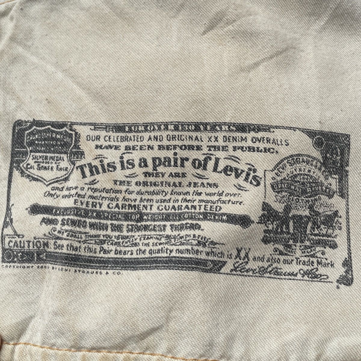 Levi's × Vintage Vintage Levis 501 Made In Usa Jeans 1990s Size US 32 / EU 48 - 11 Thumbnail