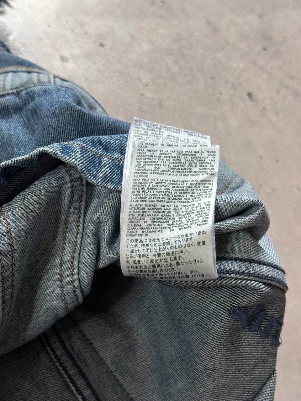 Diesel Diesel Denim Vest Punk Grunge Distressed Sleeveless Jacket Size US L / EU 52-54 / 3 - 8 Thumbnail