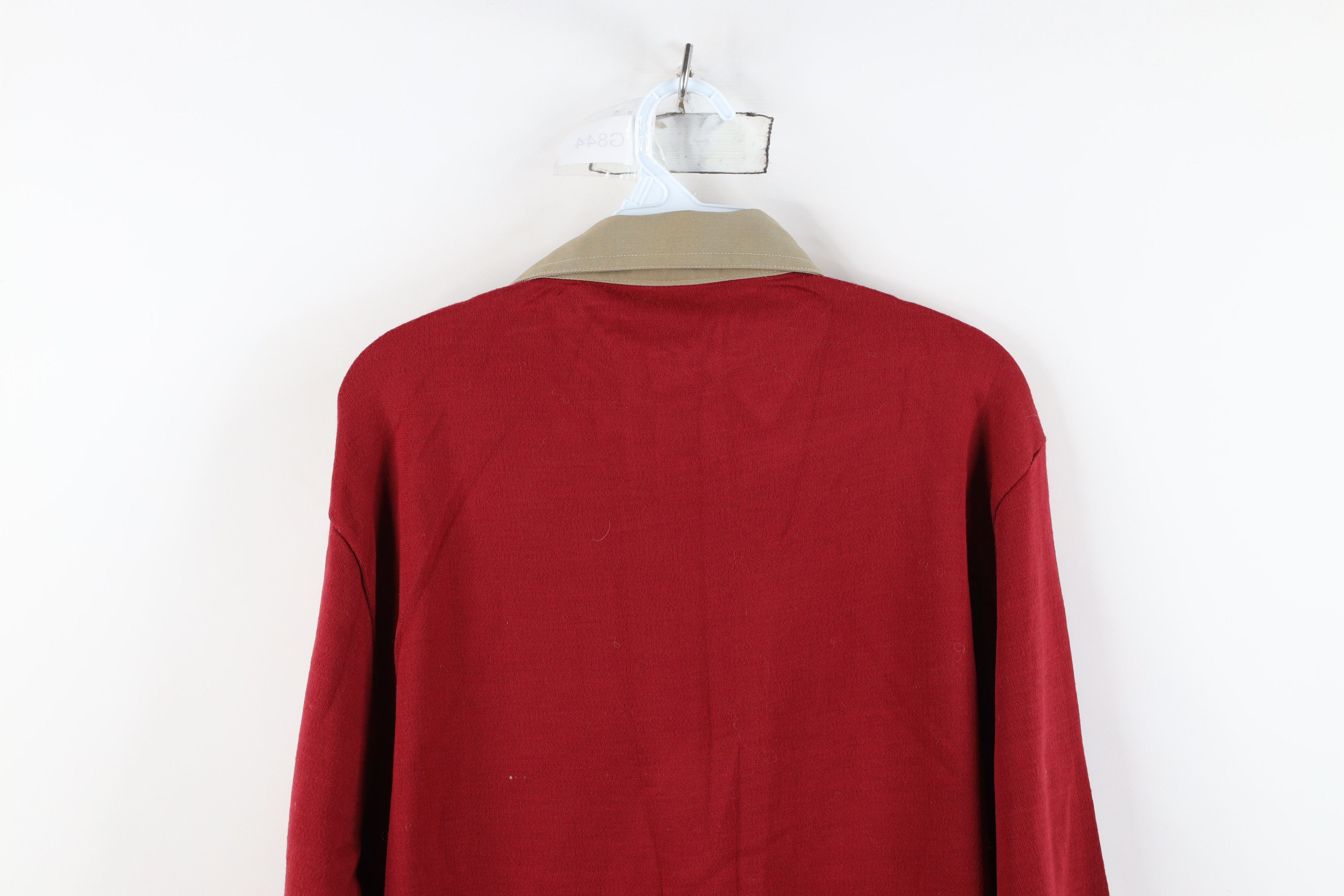 Vintage Vintage 70s 80s Streetwear Rugby Pullover Sweatshirt Size US L / EU 52-54 / 3 - 13 Thumbnail