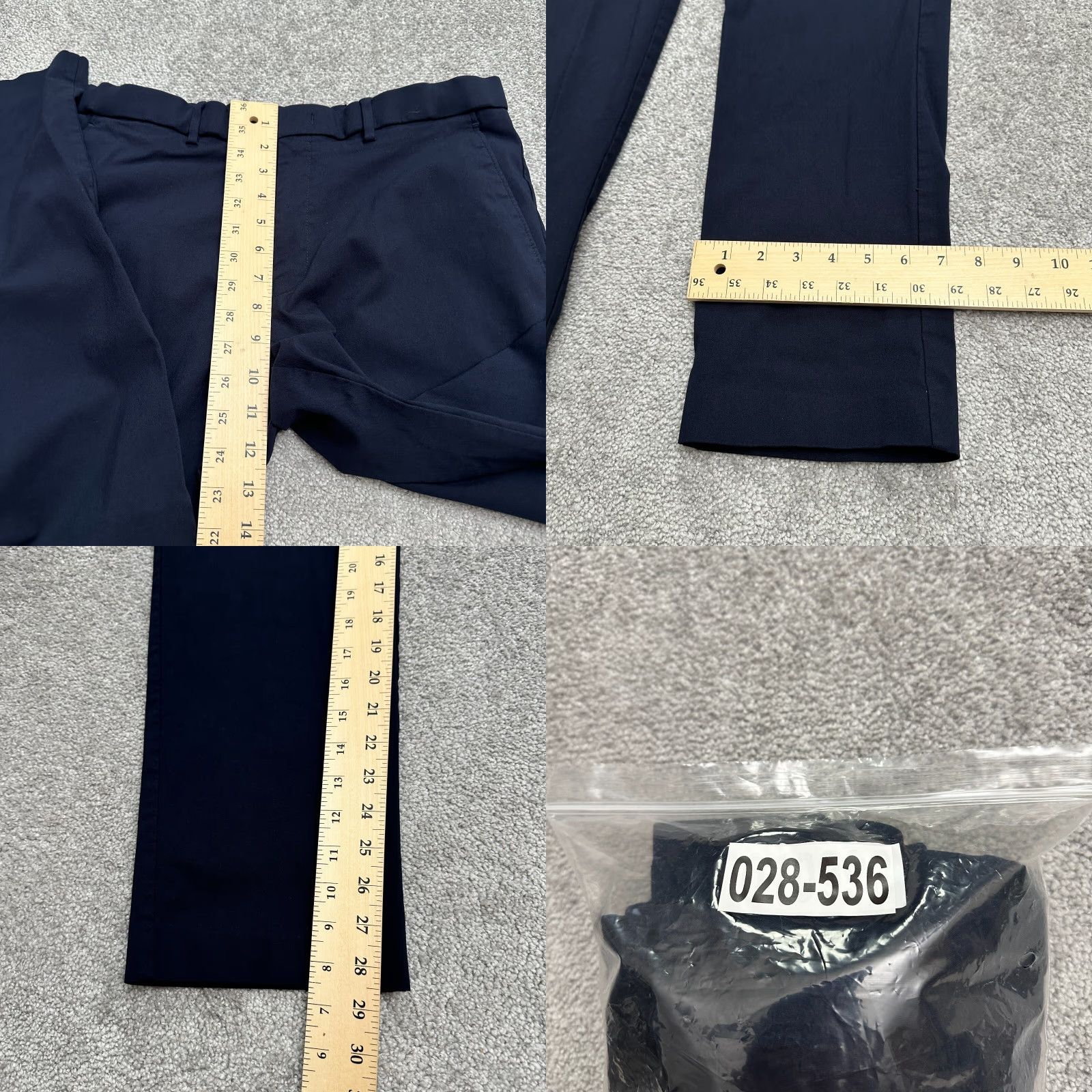 Tommy Hilfiger Tommy Hilfiger Pants Mens 34x30 Blue Straight Leg Stretch Work Business Size US 34 / EU 50 - 9 Thumbnail