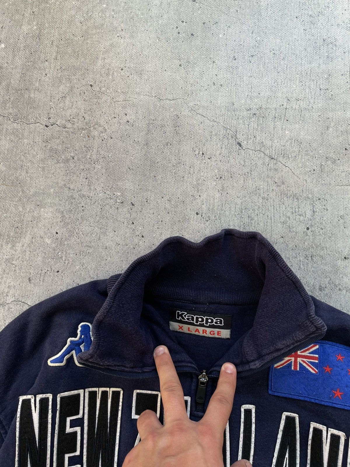 Kappa × Vintage Vintage Kappa Newzealand Size US L / EU 52-54 / 3 - 6 Thumbnail
