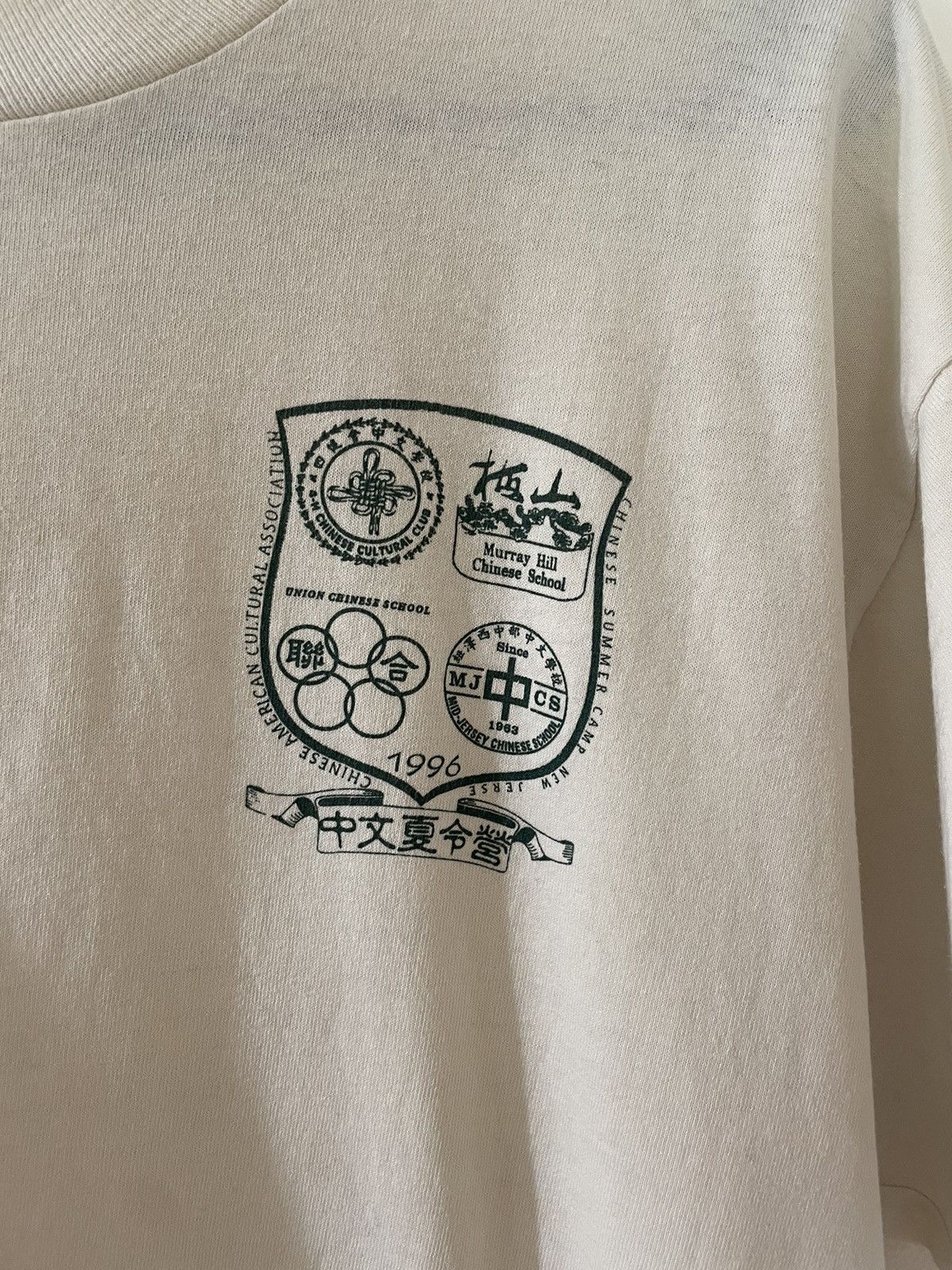 Vintage vintage chinese school shirt Size US M / EU 48-50 / 2 - 2 Thumbnail