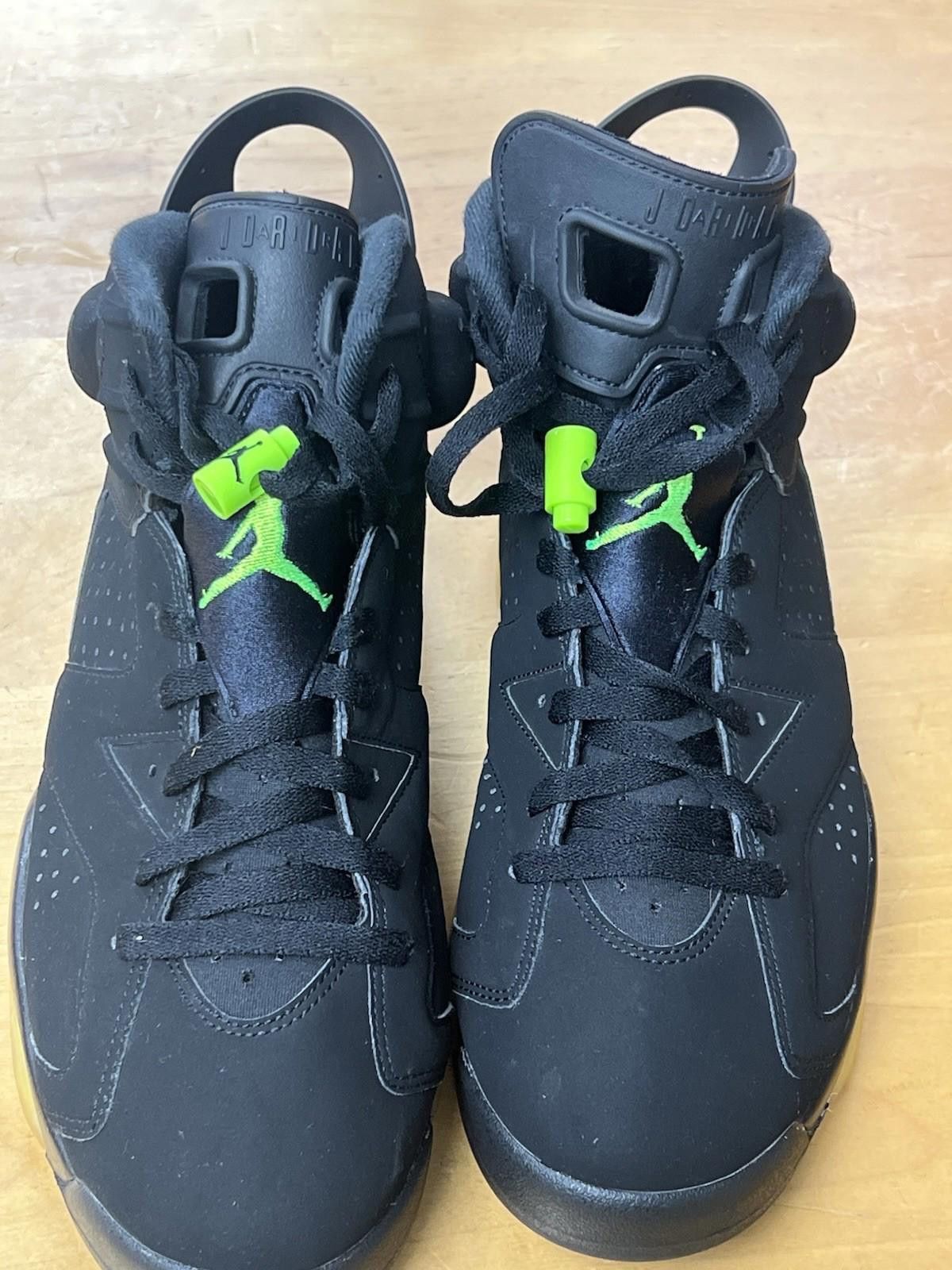 Jordan Brand Size 10 - Air Jordan 6 Retro Ele Green/Black Neon CT8529-003 Size US 10 / EU 43 - 3 Thumbnail