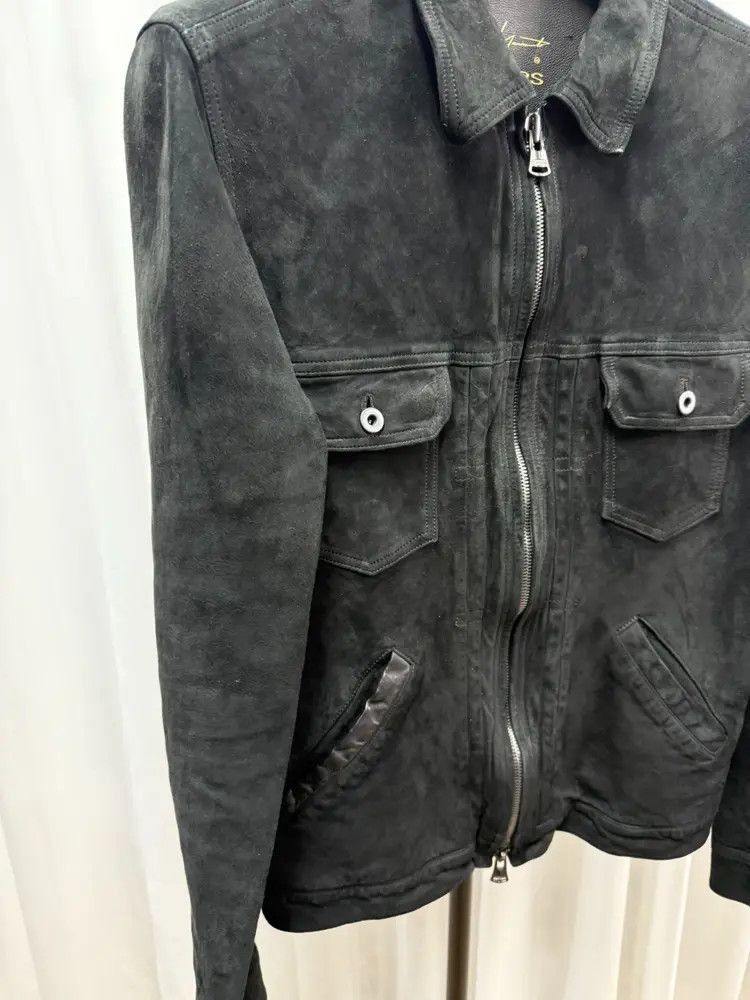 Sz 3 Yohji Yamamoto x Backlash Suede Jacket