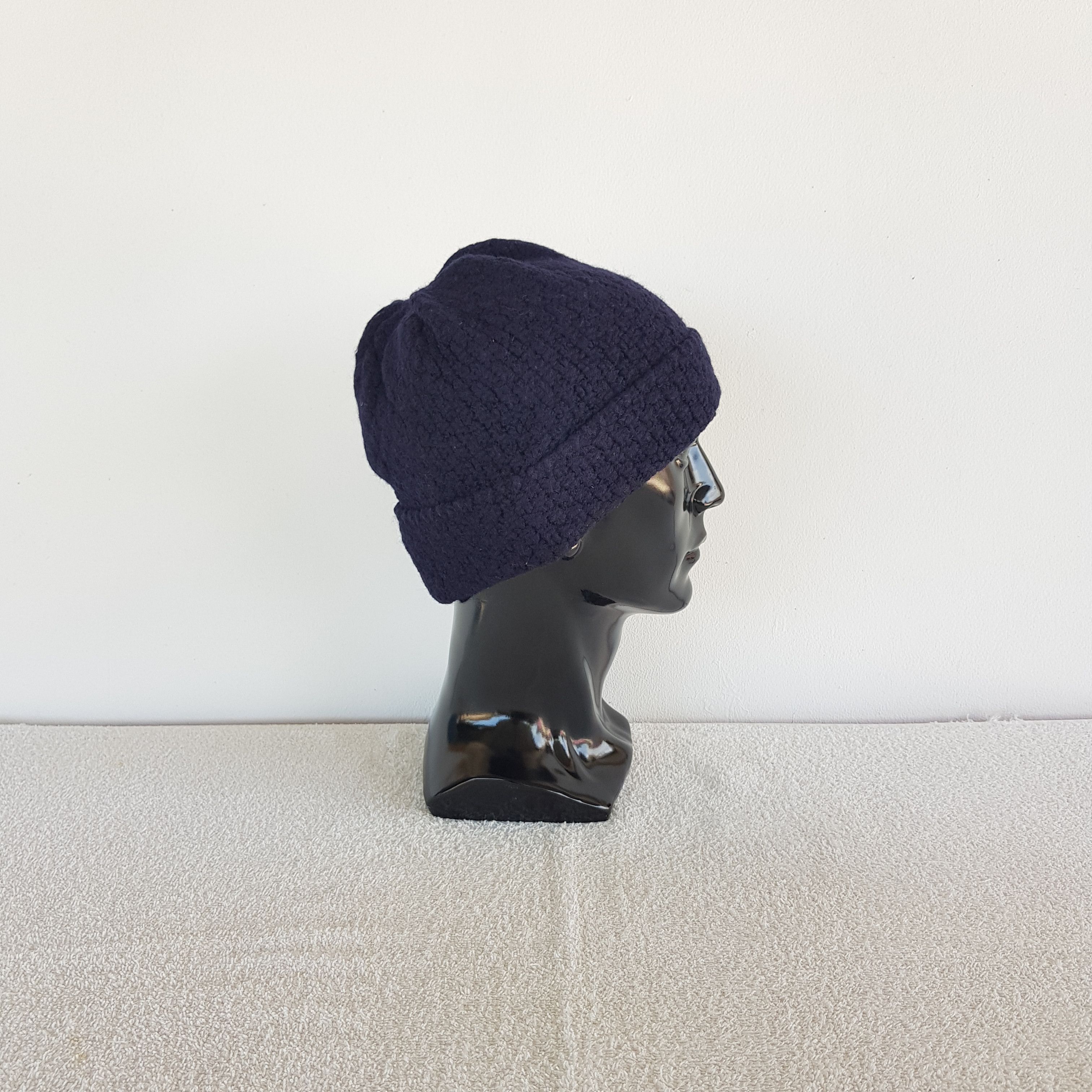 Japanese Brand Vintage Qcillo Milano Wool Beanie Snow Caps Hats. Size ONE SIZE - 3 Thumbnail