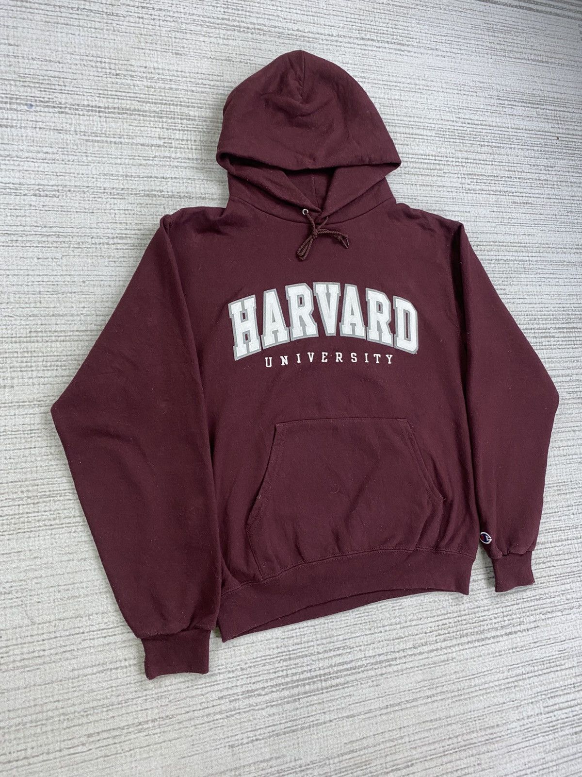 Champion Vintage 90s Champion X Harvard University Embroidery Hoodie Size US M / EU 48-50 / 2 - 3 Thumbnail