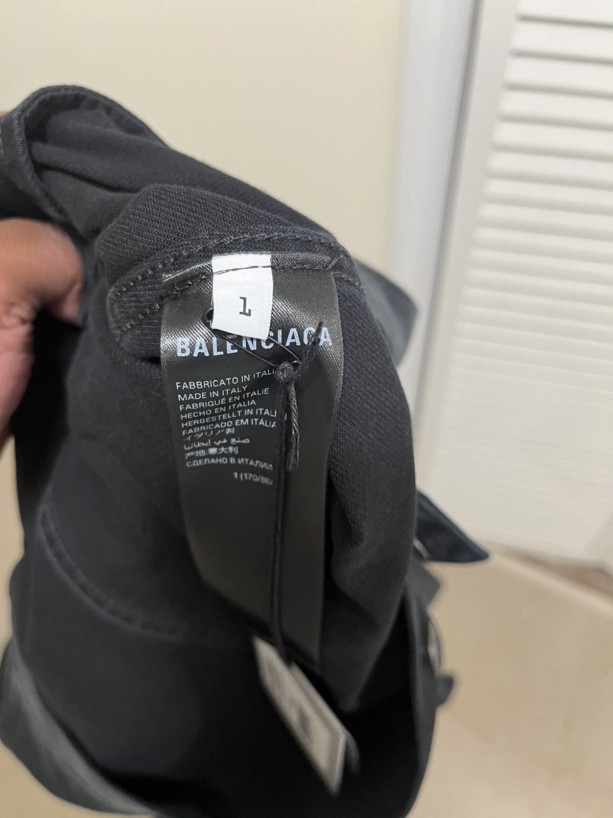 Balenciaga Balenciaga Oversized Denim Jacket Sz XS Size US XS / EU 42 / 0 - 10 Thumbnail
