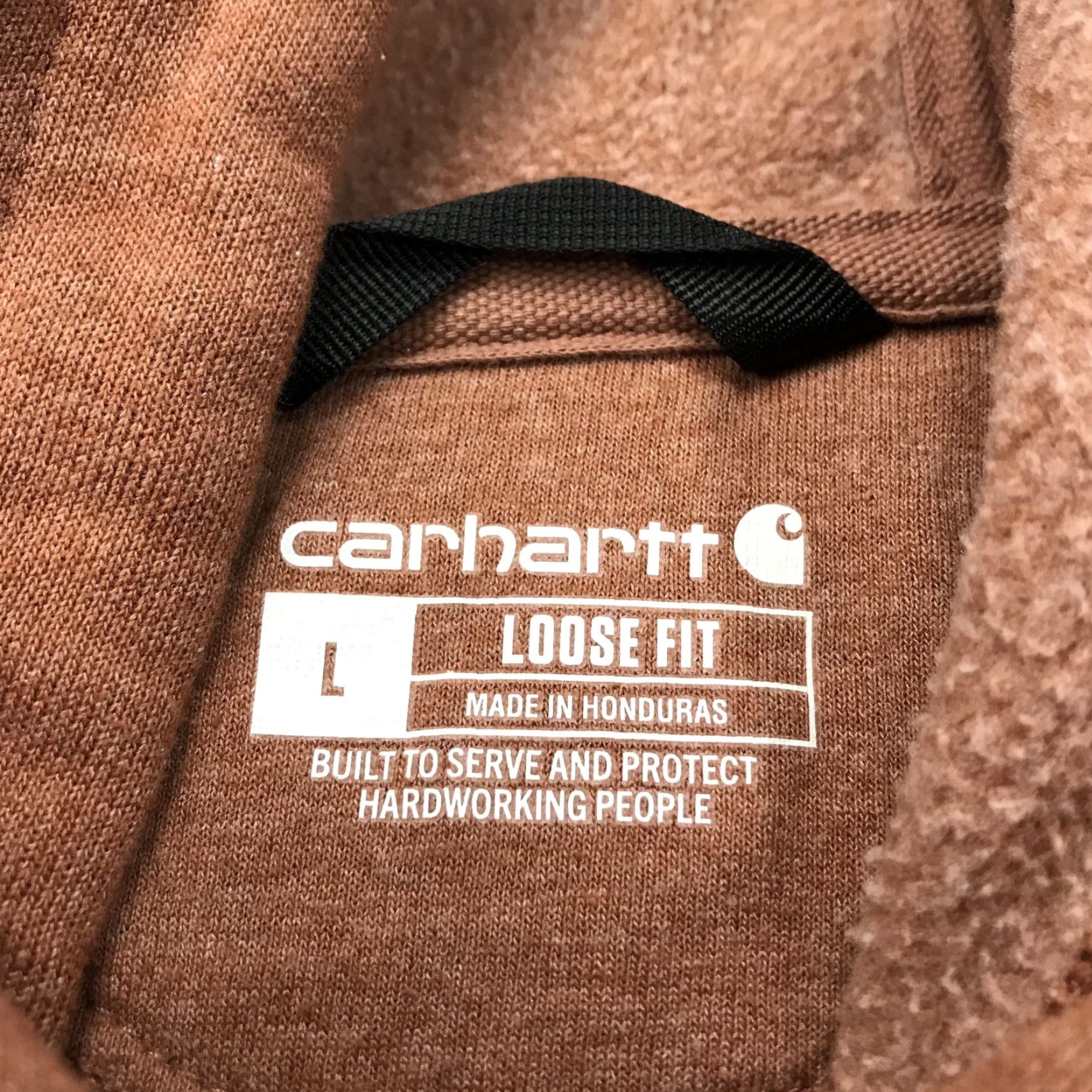 Carhartt Carhartt Hoodie Mens Large Orange Logo Size US L / EU 52-54 / 3 - 4 Thumbnail