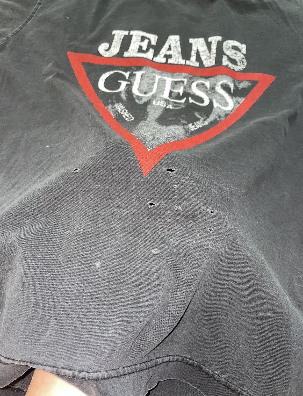 Guess × Vintage Vintage Guess Jeans USA tee Shirt Size Medium Size US M / EU 48-50 / 2 - 4 Thumbnail
