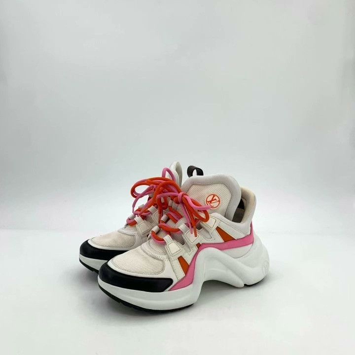 Louis Vuitton Louis Vuitton Archlight Colorblock Logo Sneakers Size US 4 / IT 34 - 1 Thumbnail
