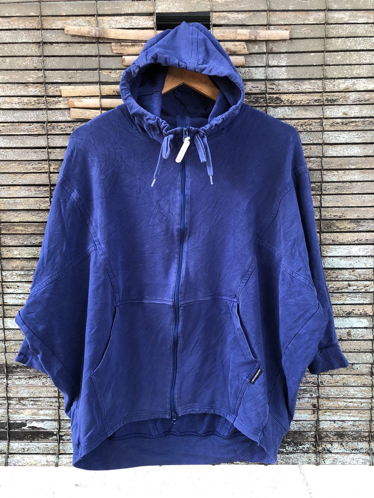 Issey Miyake × Japanese Brand × Vintage Vintage Baggy Issey Miyake Mercibeaucoup Fullzipper Hoodie Size 3XL / US 20-22 - 3 Thumbnail
