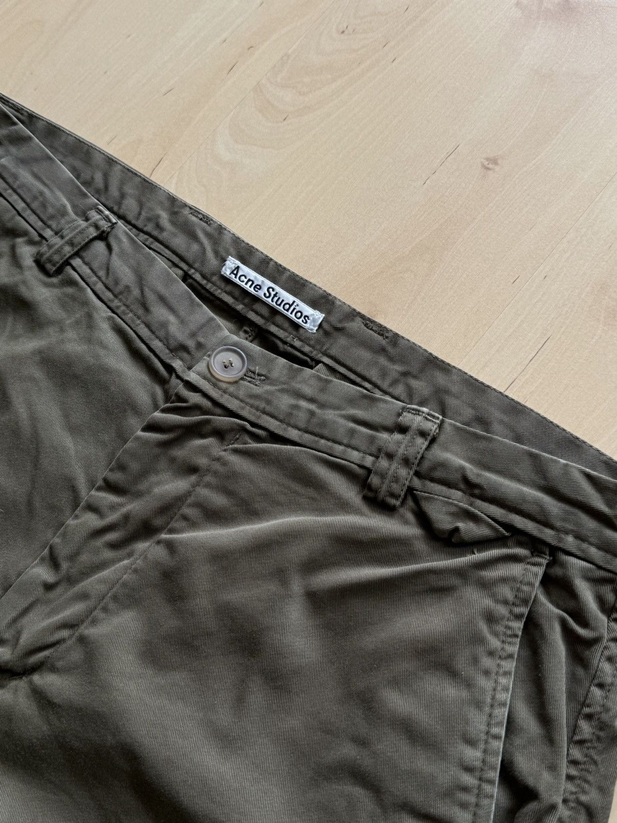 Acne Studios Acne Studios ishir chino cotton shorts size 50 Size US 34 / EU 50 - 4 Thumbnail