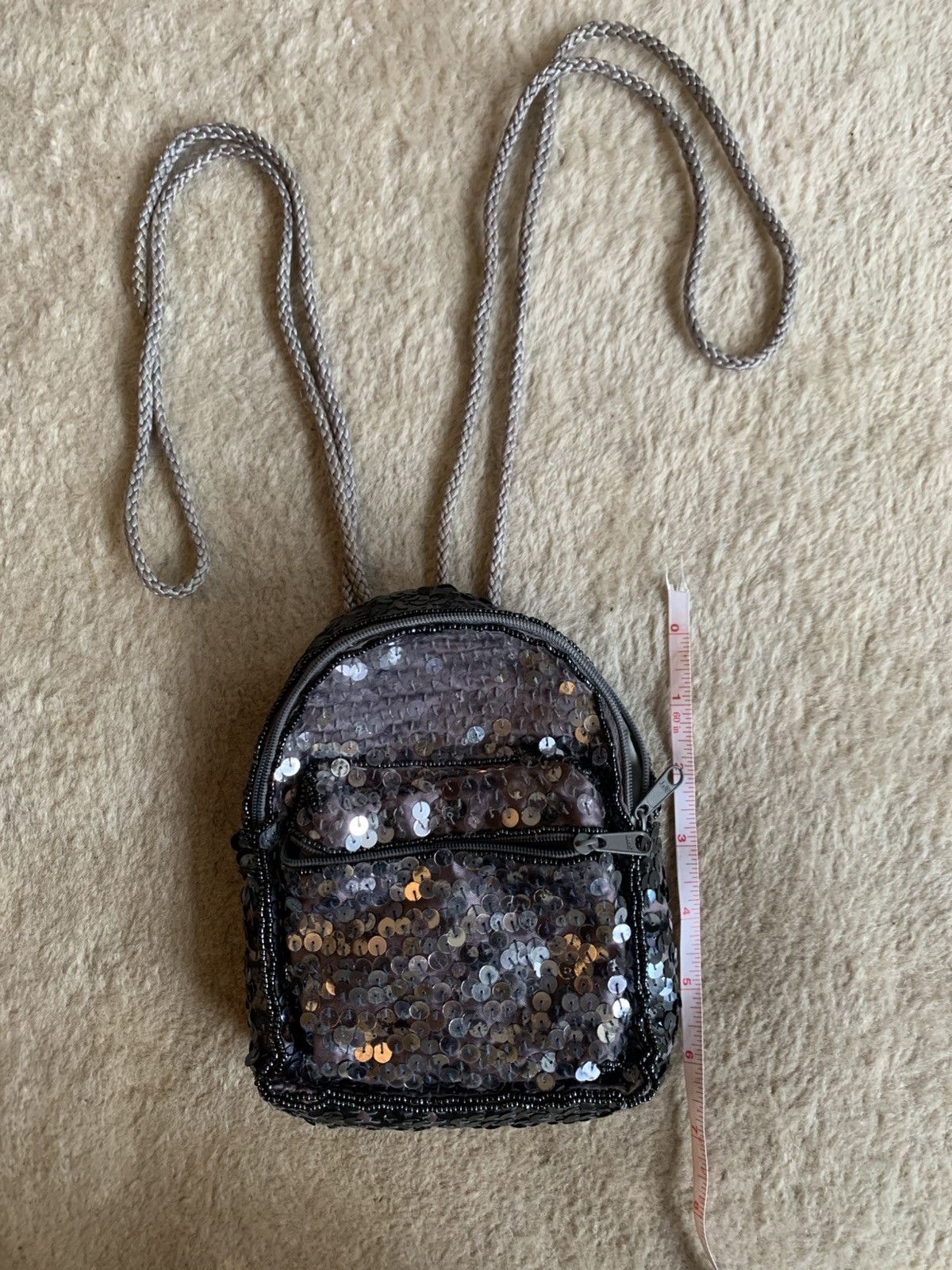 Vintage Vintage 90s Sequin Mini BackPack Size ONE SIZE - 9 Thumbnail