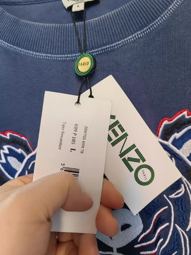 Kenzo KENZO Tiger hoodie Size US L / EU 52-54 / 3 - 5 Thumbnail