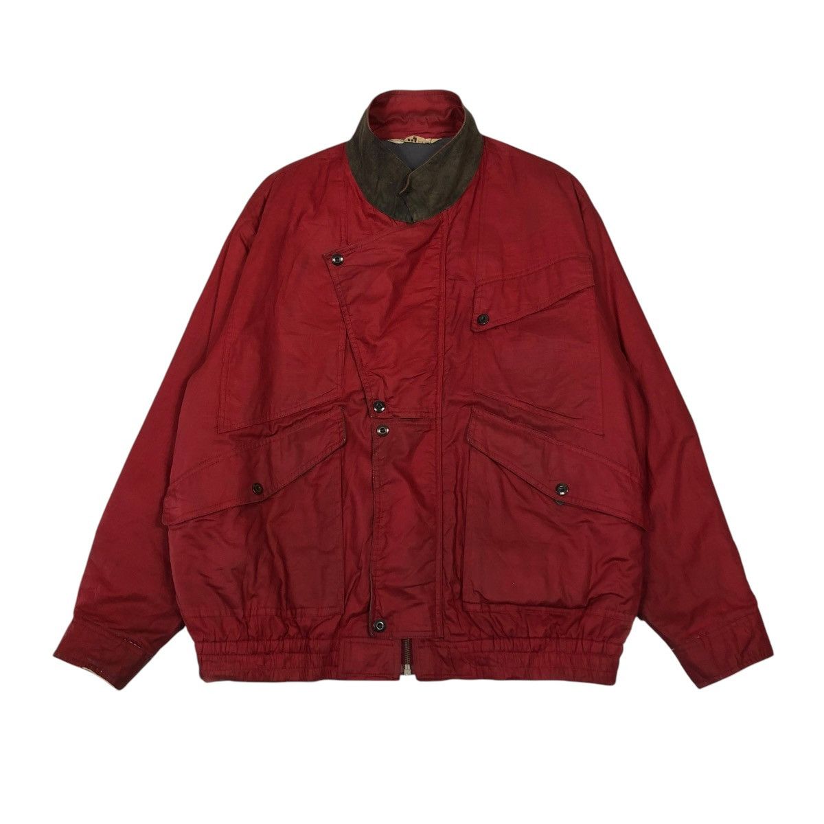 Japanese Brand 🔥VINTAGE BOMBER JACKET CARMINA JAPAN ISSEY MIYAKE Size US L / EU 52-54 / 3 - 1 Thumbnail