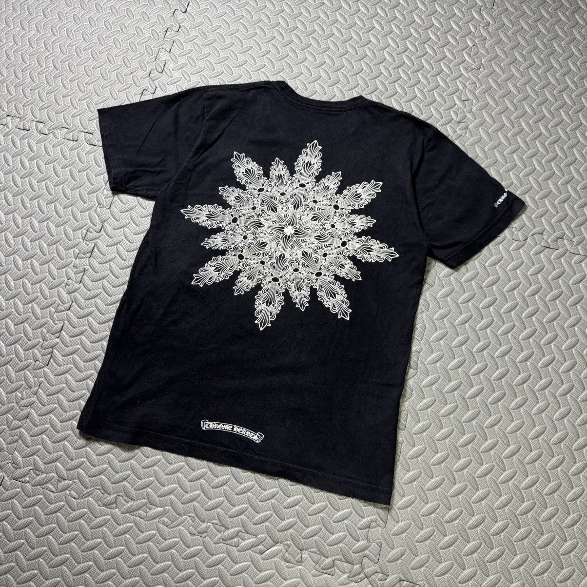 STEAL! SNOWFLAKES FLORAL CHROME