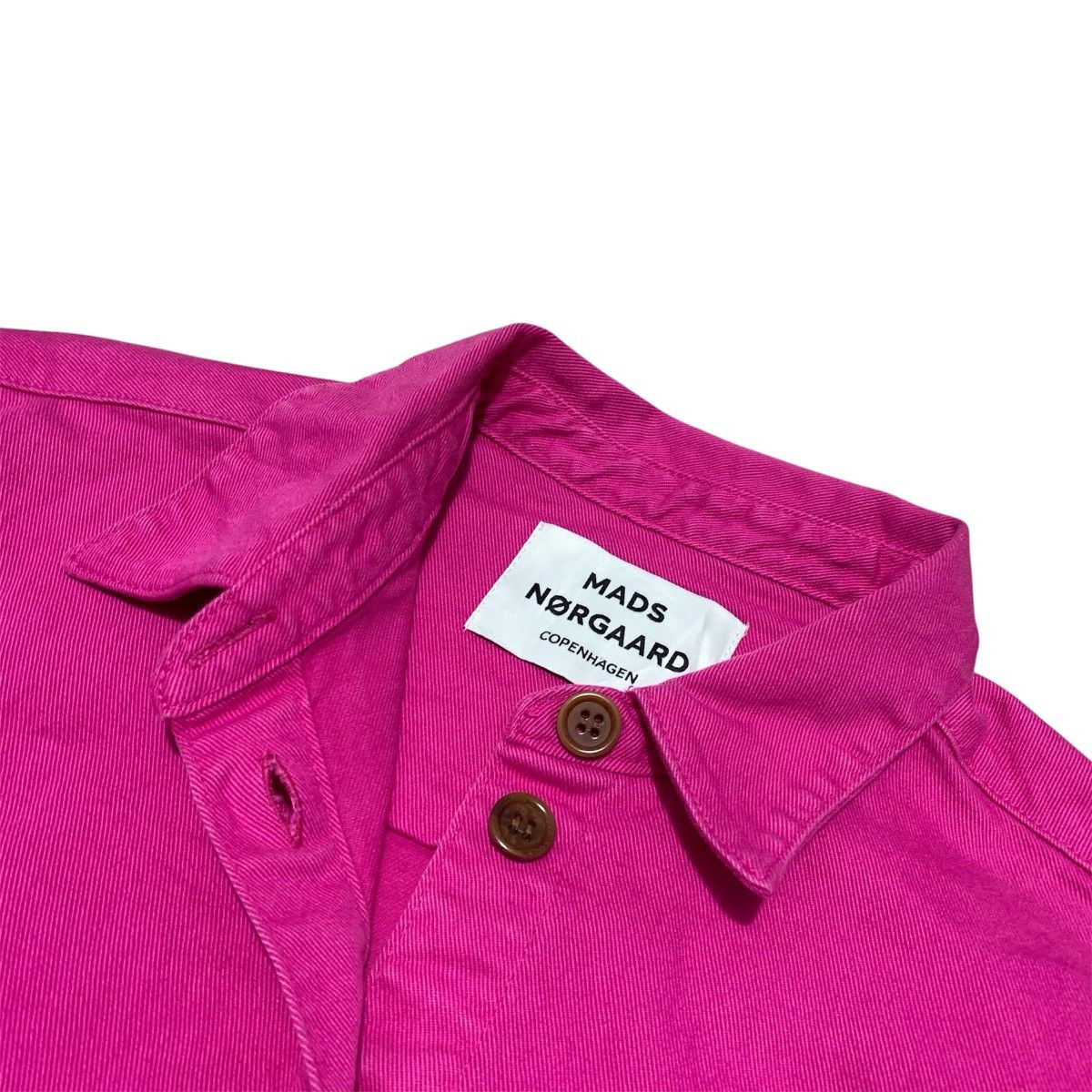 Japanese Brand Mads Norgaard Jemma Fusia Outer Wear Size US L / EU 52-54 / 3 - 3 Thumbnail