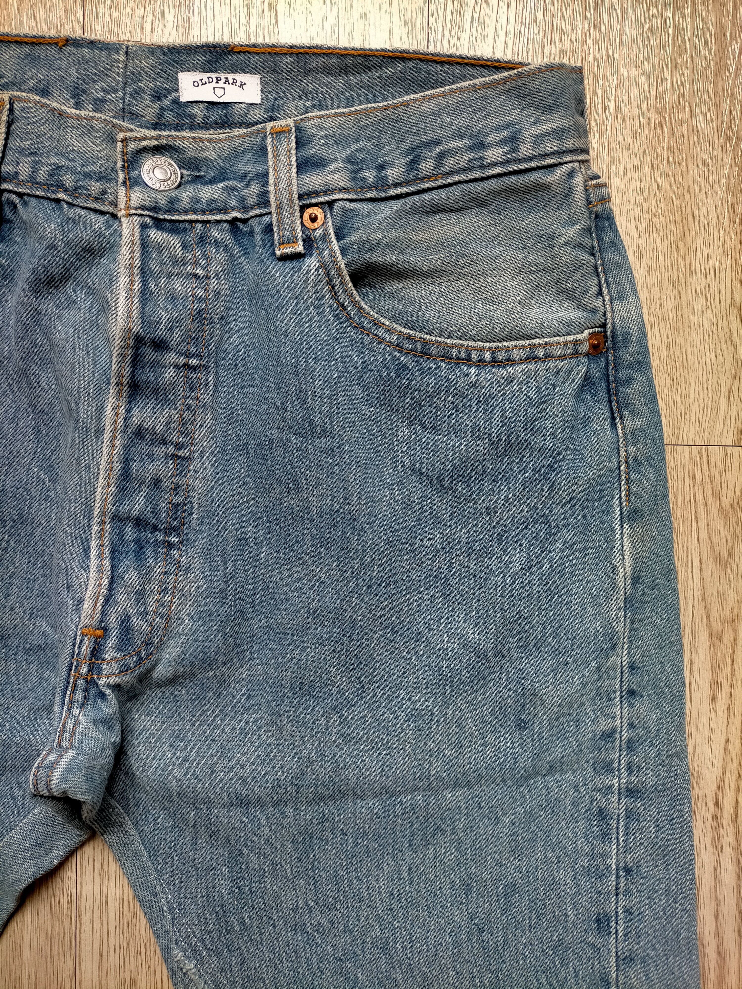Levi's Vintage Levis 501 x Old Park Upcycle Blue Jeans Size US 30 / EU 46 - 5 Thumbnail