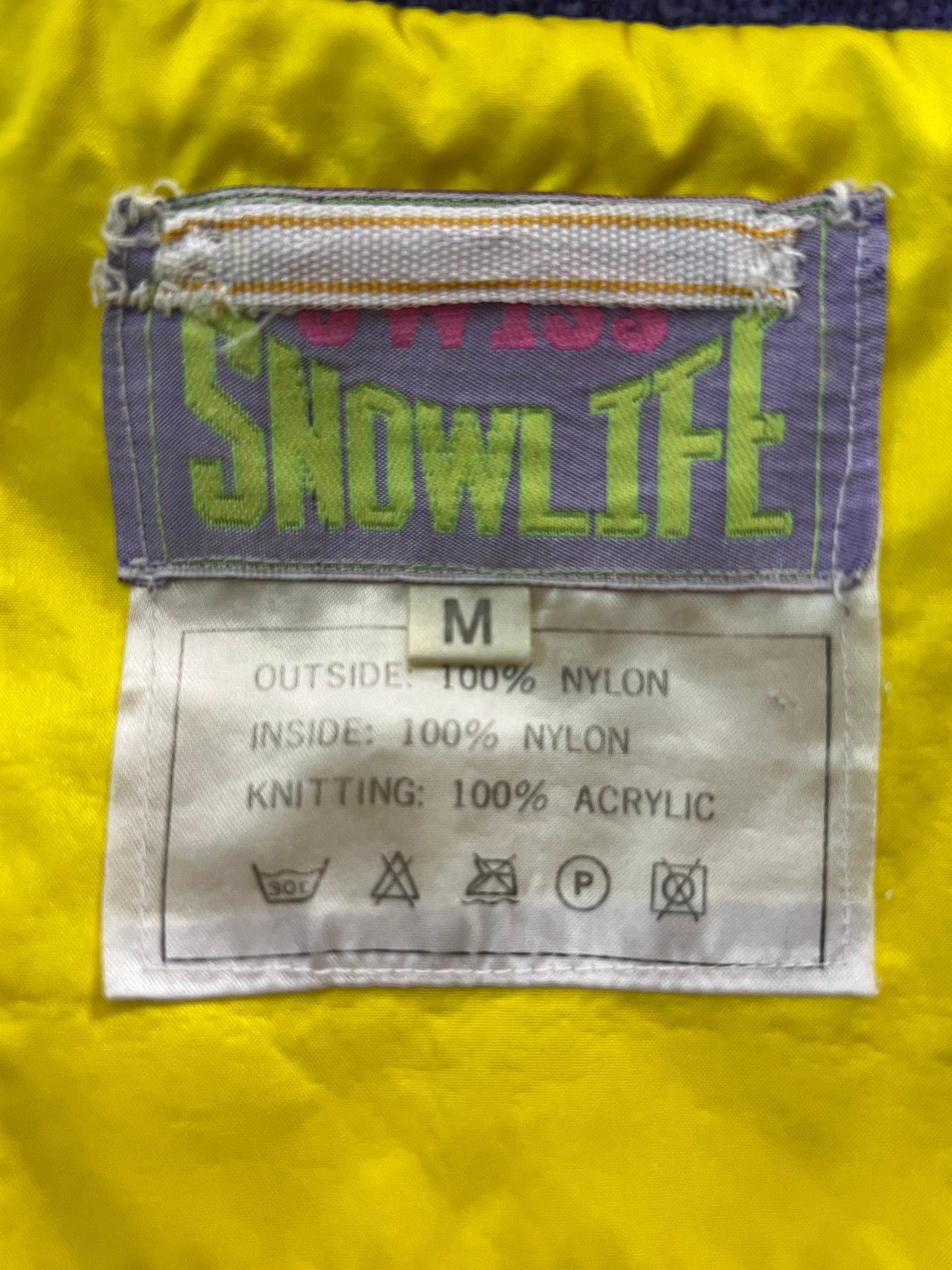 Other 90s SnowLife Vintage Men's Ski Jacket - M Size US M / EU 48-50 / 2 - 5 Thumbnail