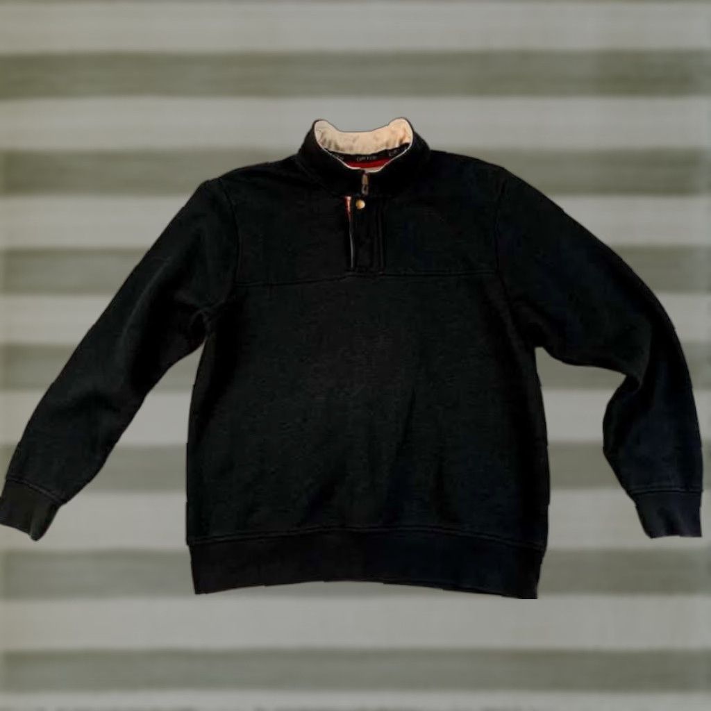 Orvis Orvis Sweatshirt Shirt Dark Grey 80%cotton 20%polyester L Men Outdoor Button Pullover Regular Size T14 Size US L / EU 52-54 / 3 - 1 Thumbnail