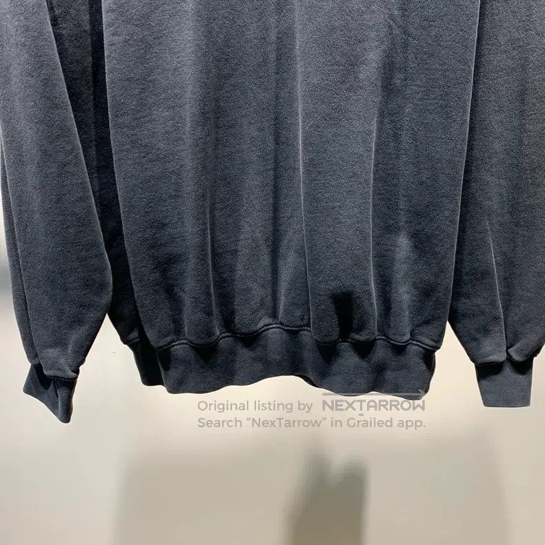 Balenciaga Balenciaga Washed Grey Sinners Hoodie Size US S / EU 44-46 / 1 - 4 Thumbnail