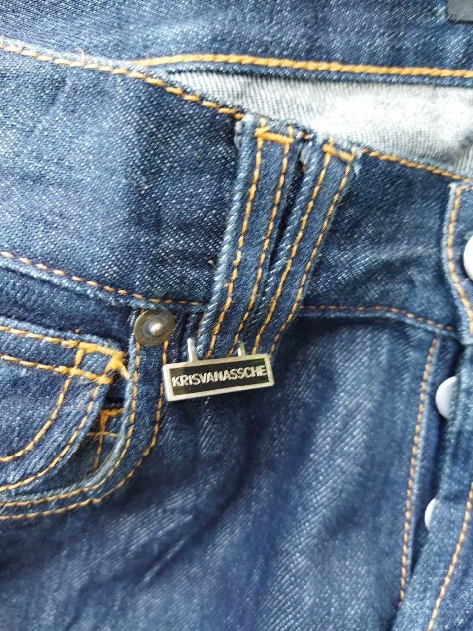 Kris Van Assche Krisvanassche Blue Denim Jeans Size US 29 - 6 Thumbnail