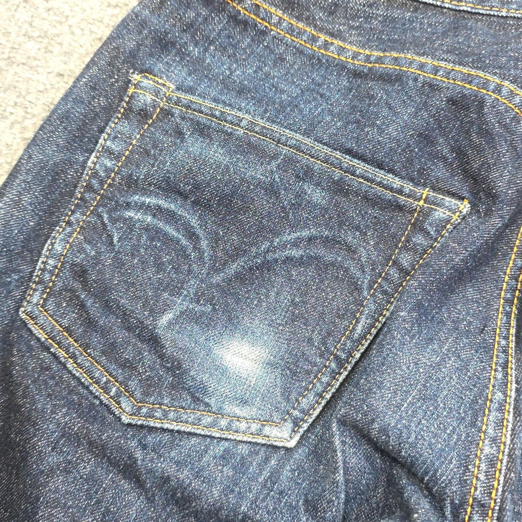 Vintage Samurai Jeans Jeans Regular 28 29 Dark Raw Silk? Size US 28 / EU 44 - 7 Thumbnail