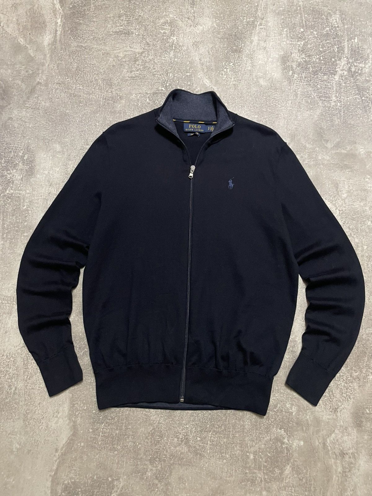 Polo Ralph Lauren Vintage Polo Ralph Lauren Zip-Up Sweater Jamper Size US S / EU 44-46 / 1 - 1 Thumbnail