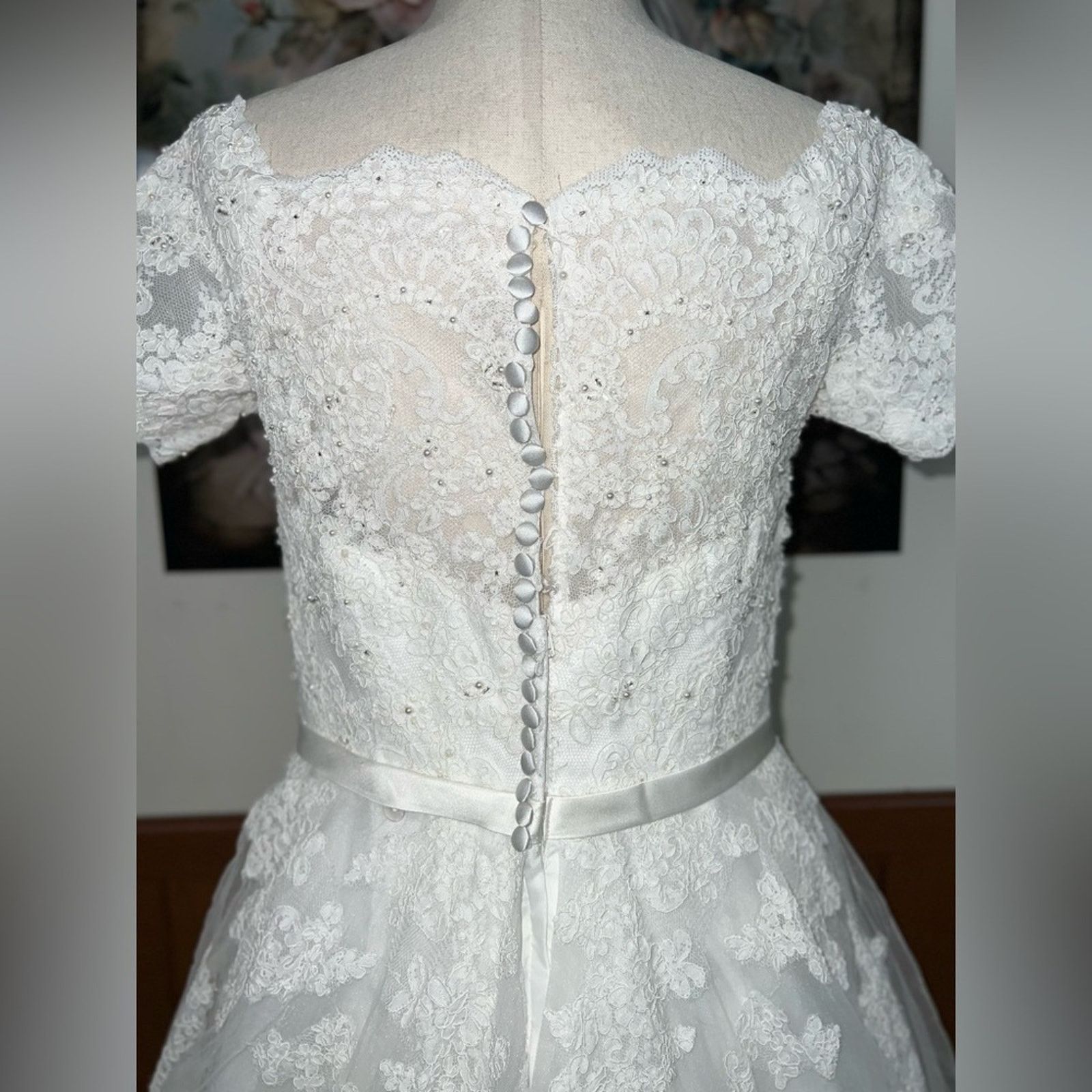 sachin and babi light blue dress Maive Wedding Dress - Wedding Atelier NYC Pronovias main image 1