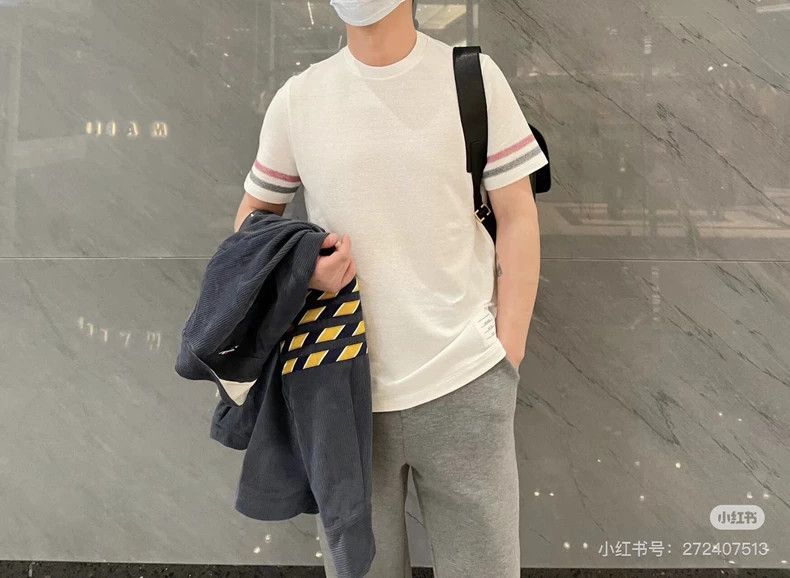 Thom Browne Thom Browne Huffwig T-shirt Size US M / EU 48-50 / 2 - 2 Thumbnail