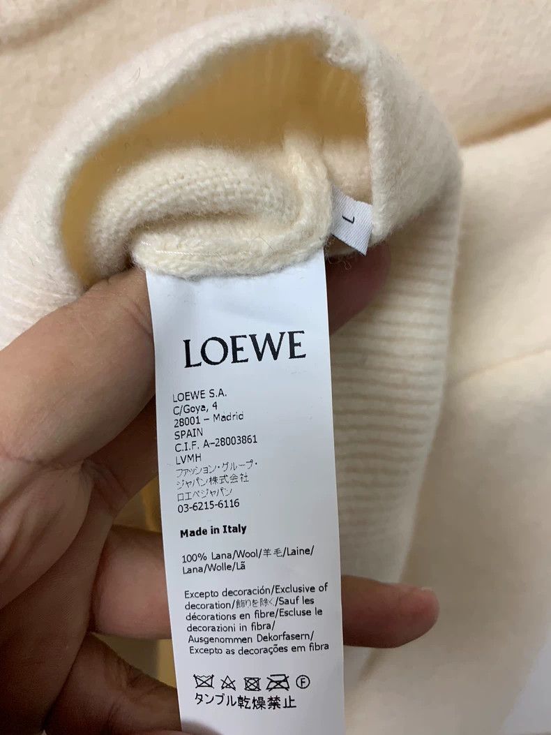 Loewe LOEWE High waist embroidered logo sweater Size L / US 10 / IT 46 - 5 Thumbnail