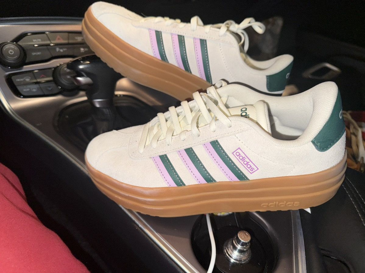 Adidas Adidas Platform Sneakers – White/Green/Pink – Brand New – Si Size US 7 / IT 37 - 6 Thumbnail