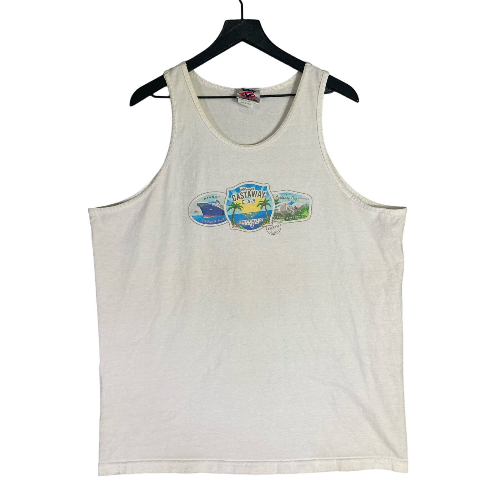 Other Vintage Disney Castaway Cay Unisex Tank Top 2XL XXL Vacation Size US XXL / EU 58 / 5 - 1 Thumbnail