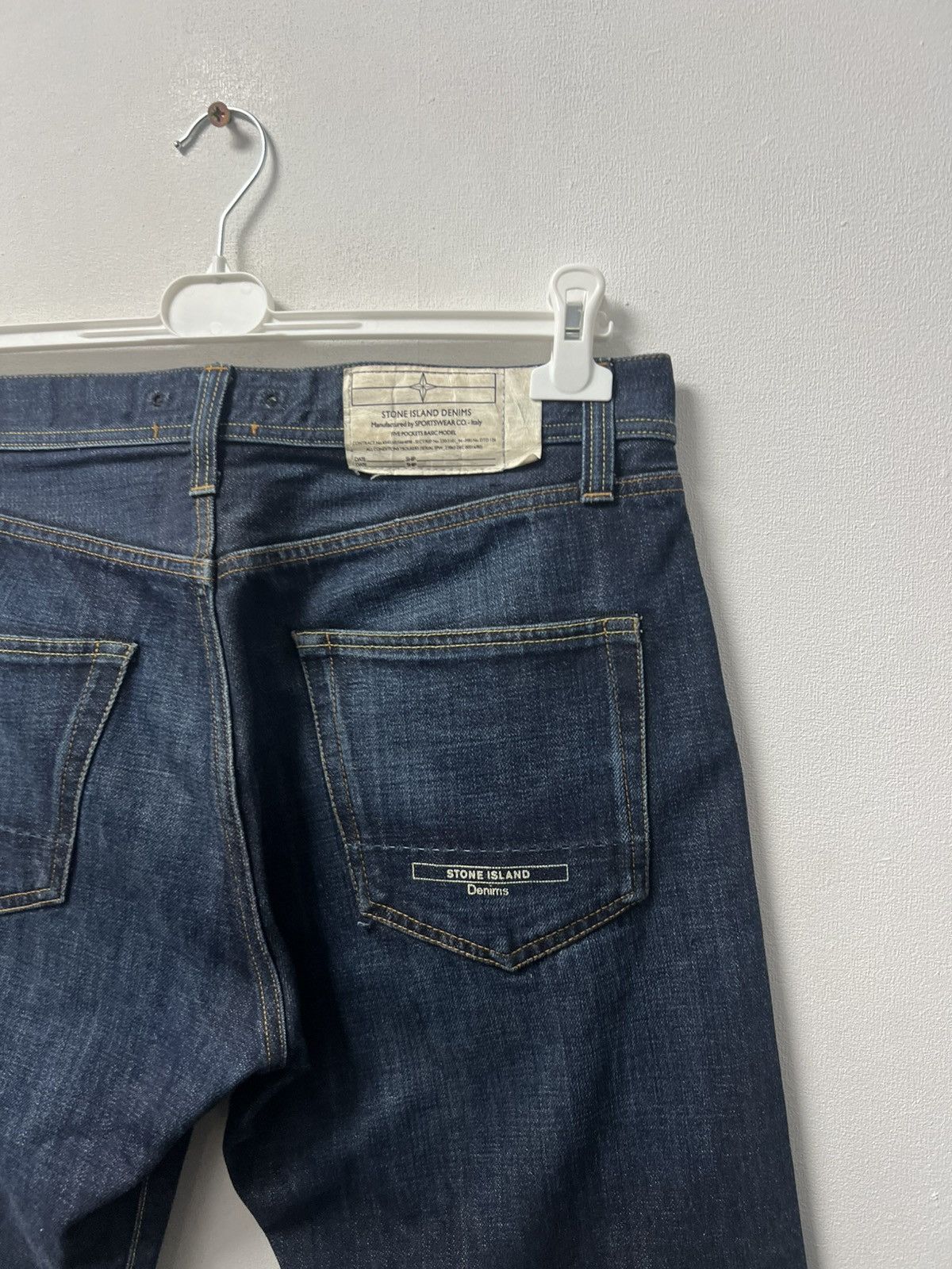 Stone Island Vintage STONE ISLAND Jeans Denim Size US 34 / EU 50 - 6 Thumbnail