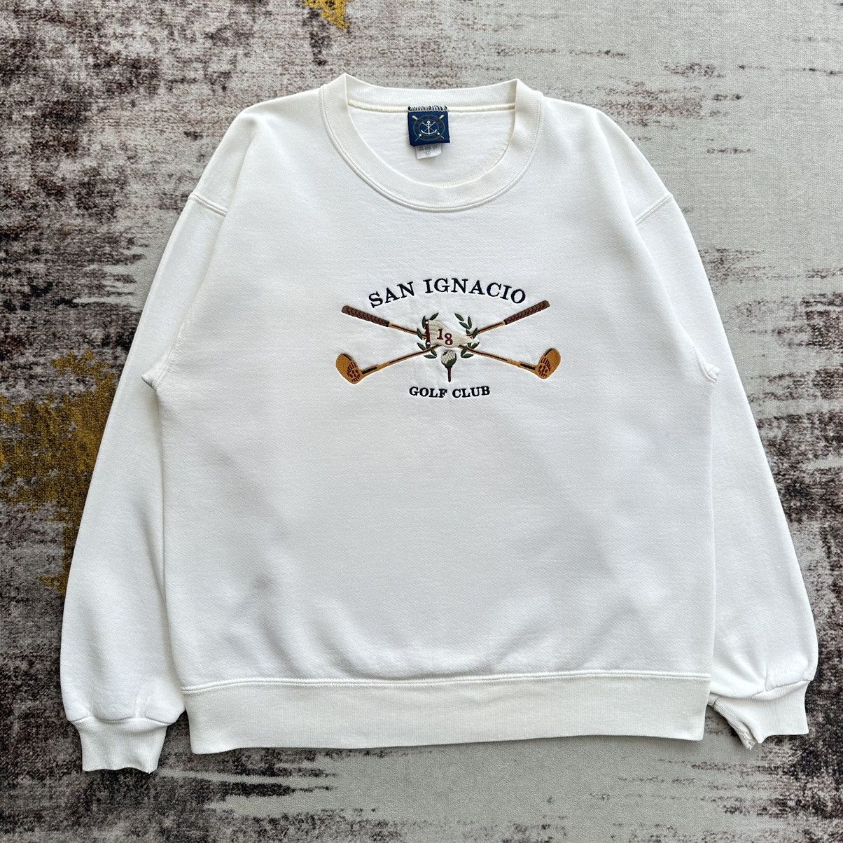 Vintage VINTAGE SPELL OUT EMBROIDERY LOGO GOLF CLUB SAN IGNACIO Size US M / EU 48-50 / 2 - 2 Thumbnail