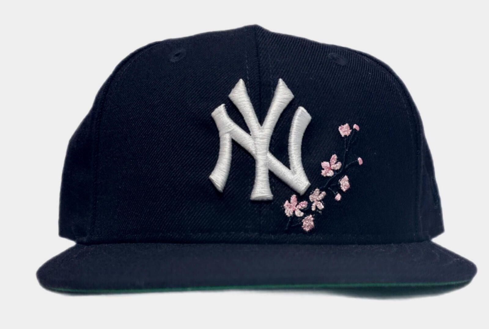 New Era New Era New York Yankees Cherry Blossom Sakura 59FIFTY 7 1/2 Size ONE SIZE - 2 Thumbnail