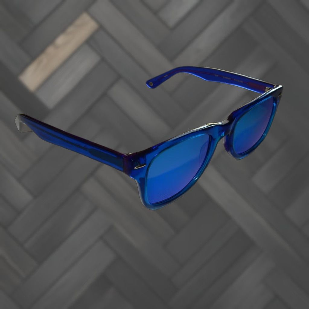 Vintage VINTAGE Muse Sunglasses Women's Blue 51mm 20 145 22 049 Size ONE SIZE - 1 Thumbnail