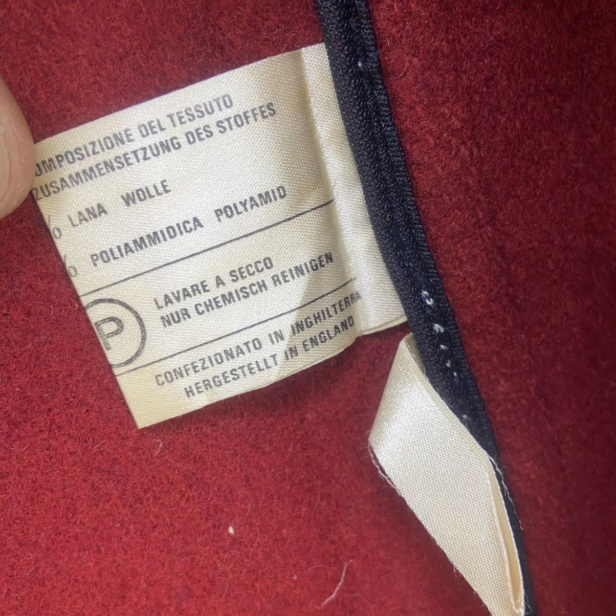 Original Montgomery Made in England Montgomery Checkered Wool Heavy Coat Size US M / EU 48-50 / 2 - 16 Thumbnail